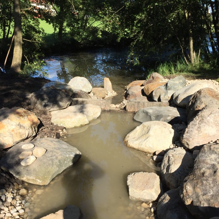 Renovierung Ilmquelle Tandern – Wasser fließt